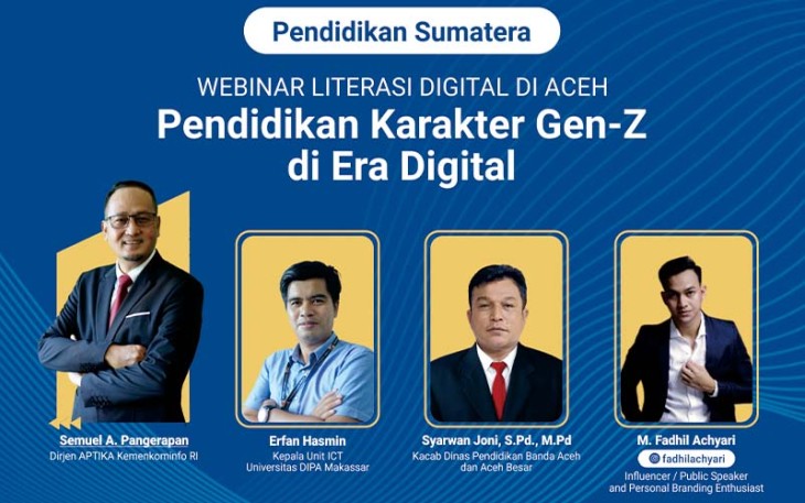 Webinar Literasi Digital “Literasi Digital–Pendidikan Karakter Gen-Z di Era Digital”