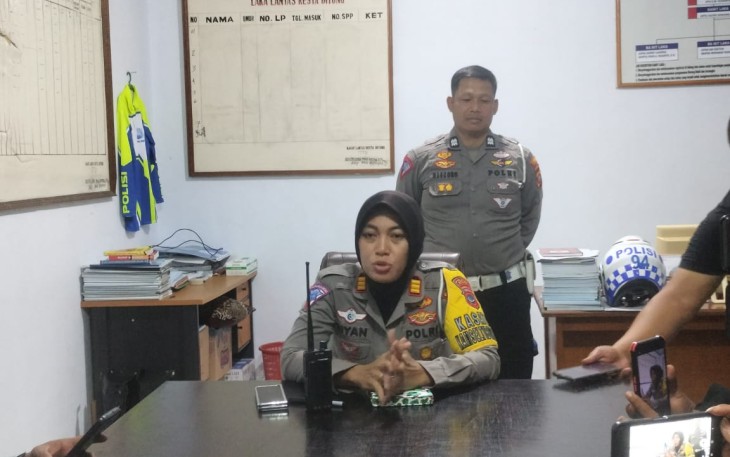 Kasat Lantas Polres Bitung AKP Riyan Wahyuningtiyas SIK 