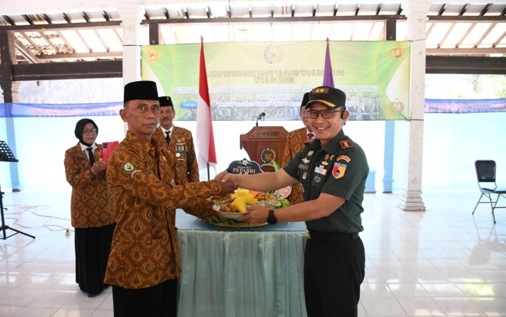 Dandim 0802/Ponorogo saat Hadiri Acara Peringatan HUT Ke-64 Pepabri Tahun 2023 