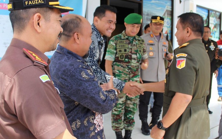  Pangdam XIII/Merdeka Sambangi PT Pertamina Bitung Body
