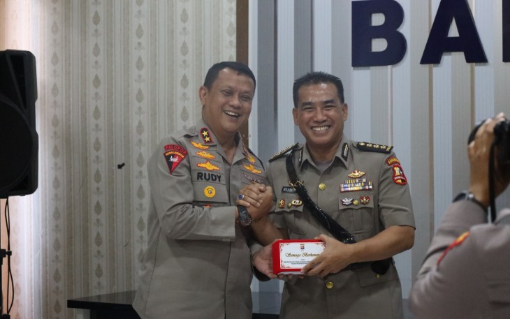 Sertijab Dirpamobvit Polda Banten 