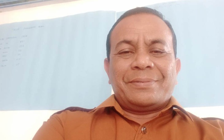 Baktiar selaku Tokoh Masyarakat sekaligus Kepala Desa/Keuchik Meunasah Hasan 