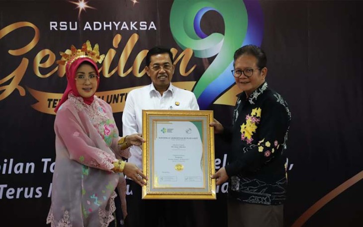 Perayaan Hari Ulang Tahun Rumah Sakit Umum (RSU) Adhyaksa ke-9 Tahun, Selasa 26 September 2023 di Rumah Sakit Umum Adhyaksa, Ceger, Jakarta Timur.