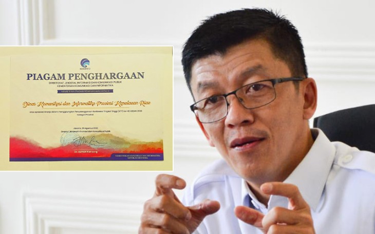 Kepala Dinas Komunikasi dan Informatika Provinsi Kepri, Hasan, S.Sos.