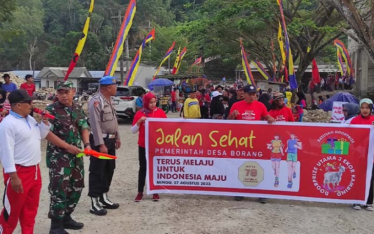 Jalan Sehat Peringatan HUT Kemerdekaan RI Ke-78