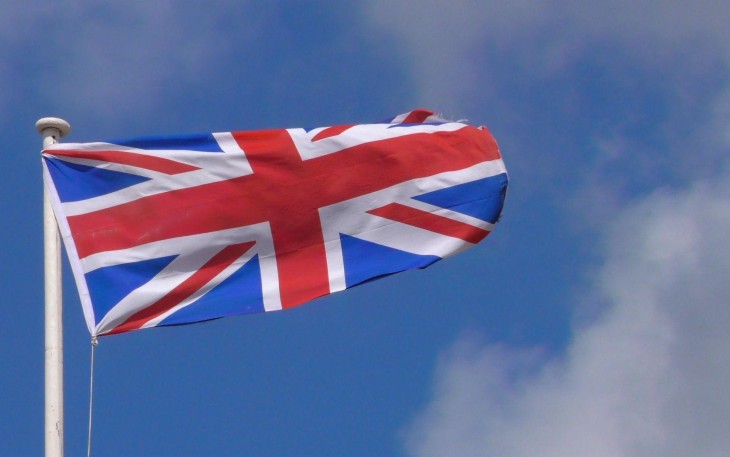 Bendera negara Inggris. Foto : Unsplash