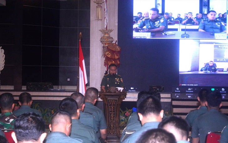 Sosialisasi Netralitas TNI di Kodam IX/Udayana