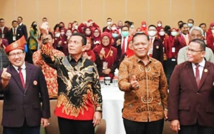 Gubernur Ansar saat Buka Rakerwil dan ToT DPW PPNI Provinsi Kepri 