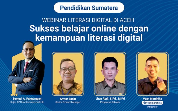 Webinar Literasi Digital “Literasi Digital– Sukses Belajar Online Dengan Kemampuan Literasi Digital”