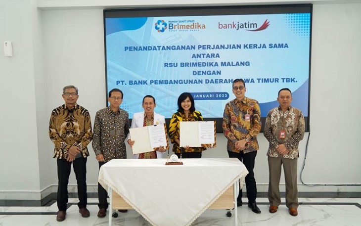 Bank Jatim Kerjasama bersama RSU Brimedika 