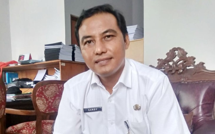 Kabid Sarpra Dinas Pendidikan kabupaten Blora Sandy Tresna Hadi