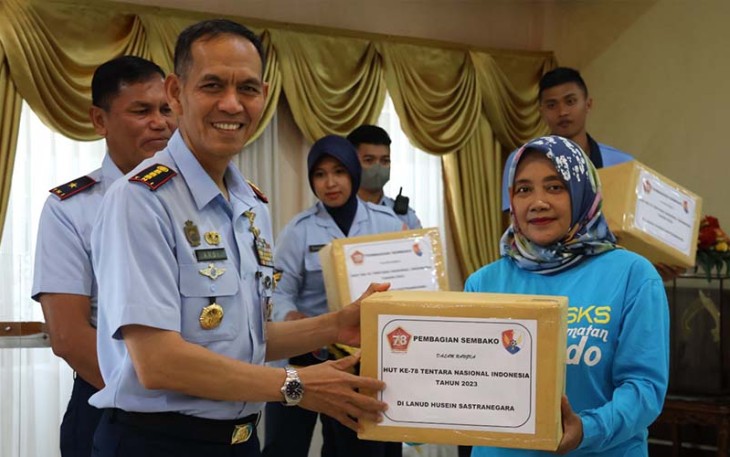 NI AU Bakorda Bandung Gelar Donor Darah dan Pembagian Sembako Gratis