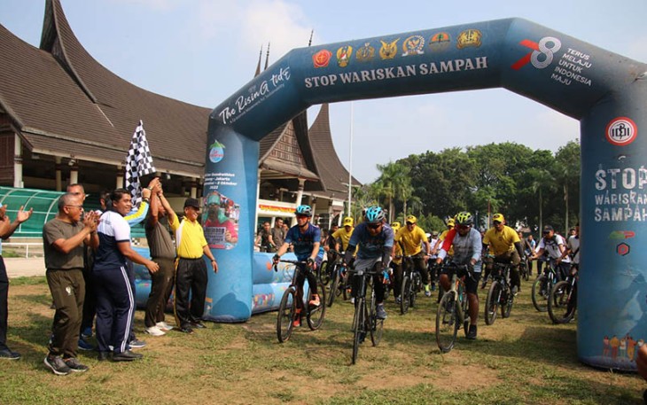 Danlanud SUT Lepas Peserta The Rising Tide di Padang