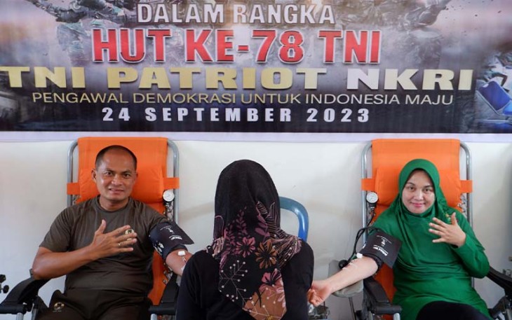 Kodim 0801/Pacitan Gelar Bhaksos Kesehatan
