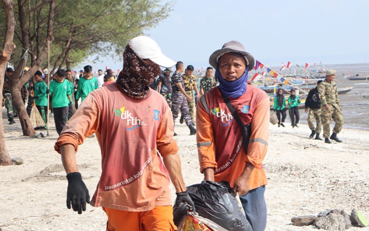 Lantamal V Gelar Program Laut Bersih