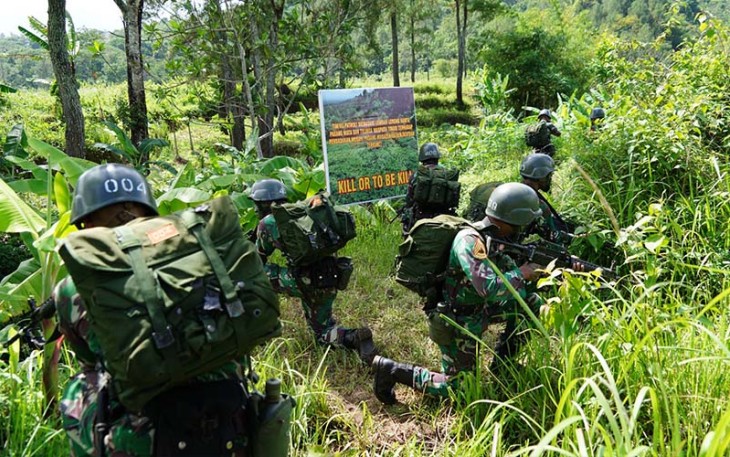 Taruna Akmil TK III/Sermadatar dalam Melewati Lorong Hantu