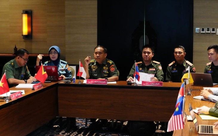 rapat sekretariat peserta ACDFM ke-20 bertempat di ruang Ikat, Apurva Kempinski Bali, Rabu (6/6/2023)