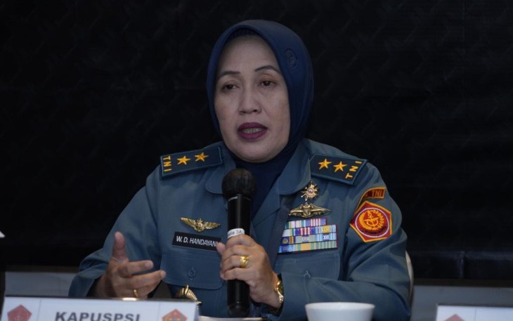 Kepala Pusat Psikologi TNI Laksda TNI DR. Wiwin D. Handayani, M.Si