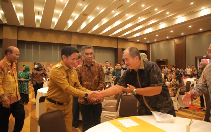 Wakil Bupati Asahan Terima Penghargaan Pelaksanaan DAK terbaik I Sub Bidang Penyerapan Anggaran tertinggi tahun 2023