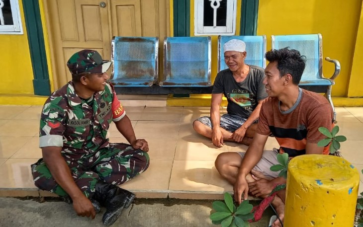 Babinsa Ciptakan Situasi yang Baik Dengan Warga Binaan