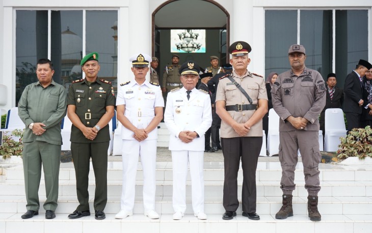 Bupati Asahan Pimpin Upacara Hari Peringatan Otonomi Daerah 