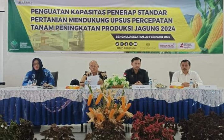 Bupati Gusnan Mulyadi Hadiri Penguatan Kapasitas untuk Menerapkan Standar Budi Daya Jagung