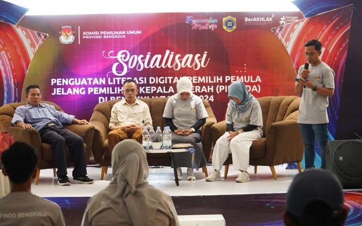 KPU Provinsi dan Mafindo Sosialisasikan Literasi Digital Pemilih Pemula
