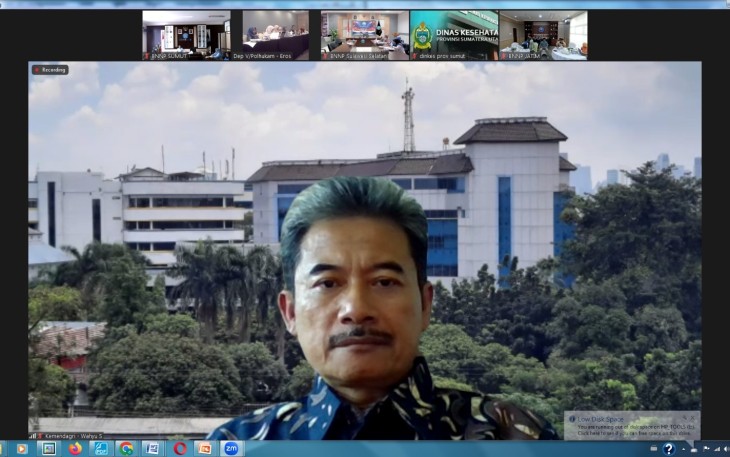 Kasubdit Sosial dan Budaya, SUPD III, Wahyu Suharto, mewakili Dirjen Bina Pembangunan Daerah