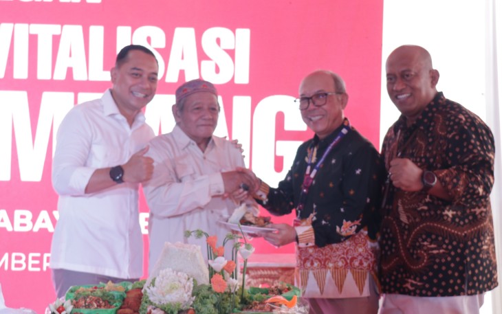 Bank Jatim Dukung Revitalisasi Pasar Kembang Surabaya