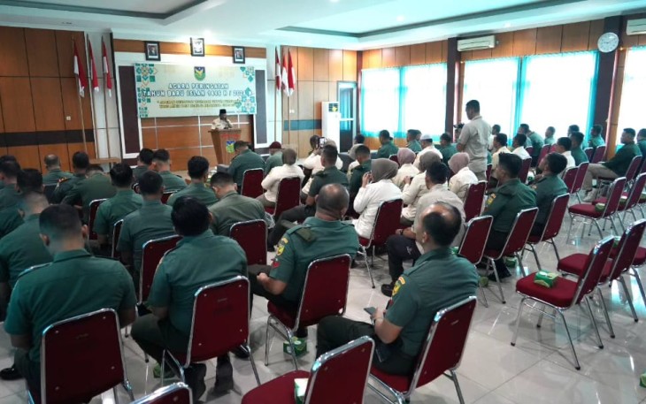 Korem 041/Garuda Emas Gelar Acara Peringatan Tahun Baru Islam 1446 H