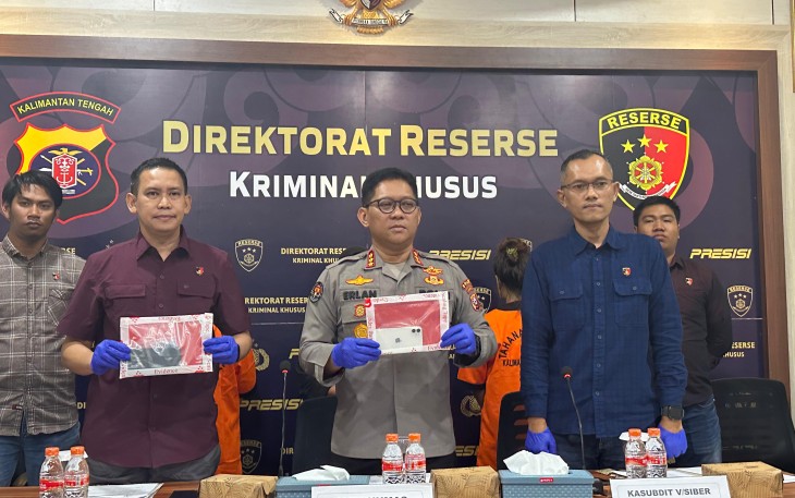 Dua Selebgram Asal Kotim dan Seruyan Diamankan Polda Kalteng