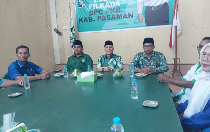DPC PKB Pasaman Disambangi Sabar AS untuk Mendaftar Menjadi Calon Bupati