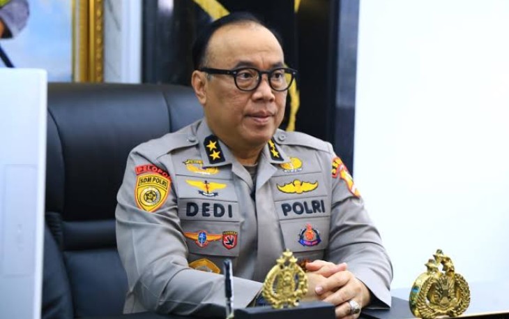 As SDM Irjen Pol Dedi Prasetyo 