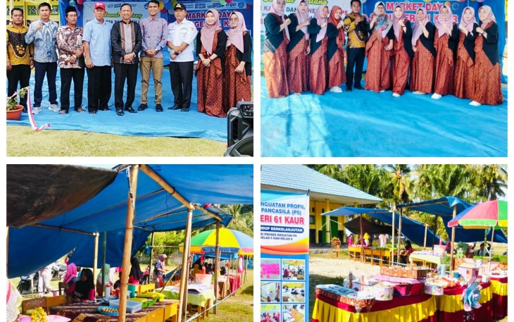 SDN 61 Kaur Gelar Market Day dan P5