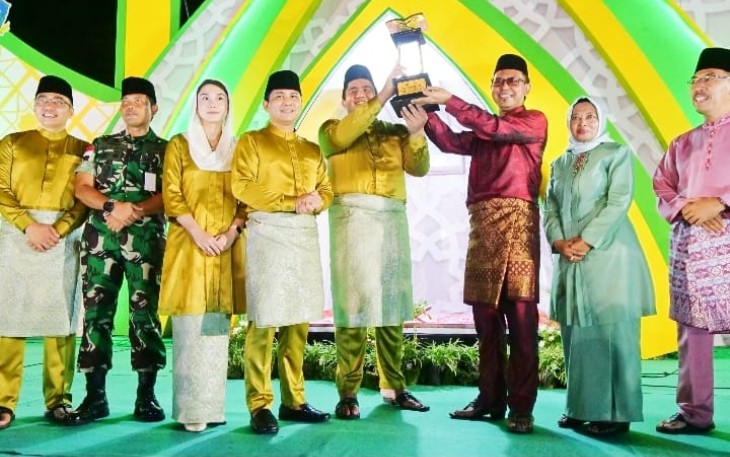 Bintan Timur Sabet Piala Bergilir MTQH Ke XIII Bintan