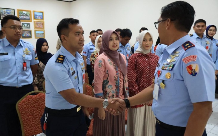 Danlanud Sultan Hasanuddin Beri Nasihat dan Bimbingan Perkawinan Bagi Personel Sebelum Menikah