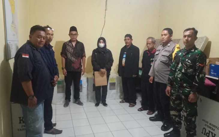 Koramil 0801/05 Bandar Aktif Laksanakan Patroli Keamanan