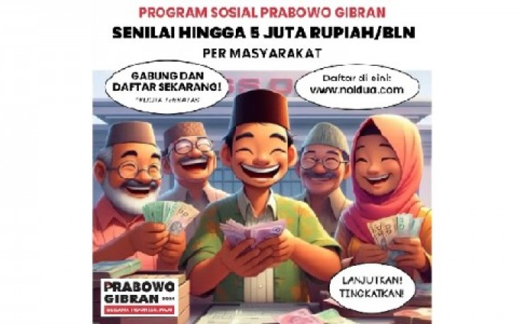 Program sosial Prabowo-Gibran Hoax
