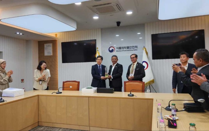 Pertemuan tim Balitbang-Diklat Kemenag dan Kementerian Pangan dan Obat-obatan Korea Selatan