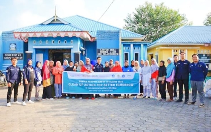 Bintan Resorts Luncurkan Bank Sampah di Desa Sebong Lagoi, Kabupaten Bintan Kepulauan Riau