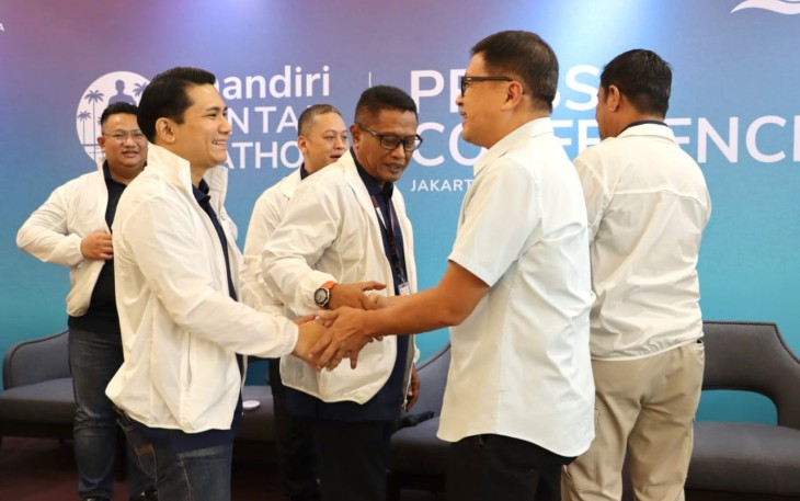 Wakil Bupati Bintan Ahdi Muqsith Hadiri Press Conference Mandiri Bintan Marathon 2024