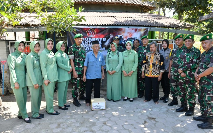 Dandim 0802/Ponorogo Disambut Tangis Haru Warakawuri