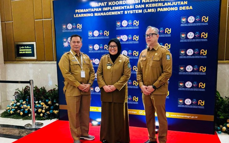 Plt Gubernur Marlin Agustina Dorong Penguatan LMS Pamong Desa di Kepri