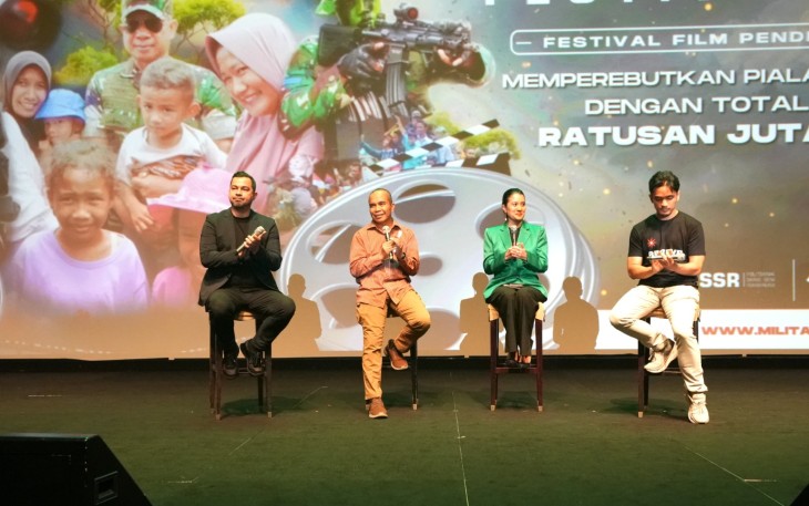 Kapuspen TNI Gelar Jumpa Pers pada Awarding Night Military Short Movie Festival 2024