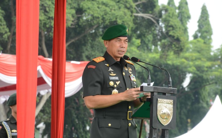 Pangdam IV/Diponegoro, Mayjen TNI Deddy Suryadi, S.I.P., M.Si