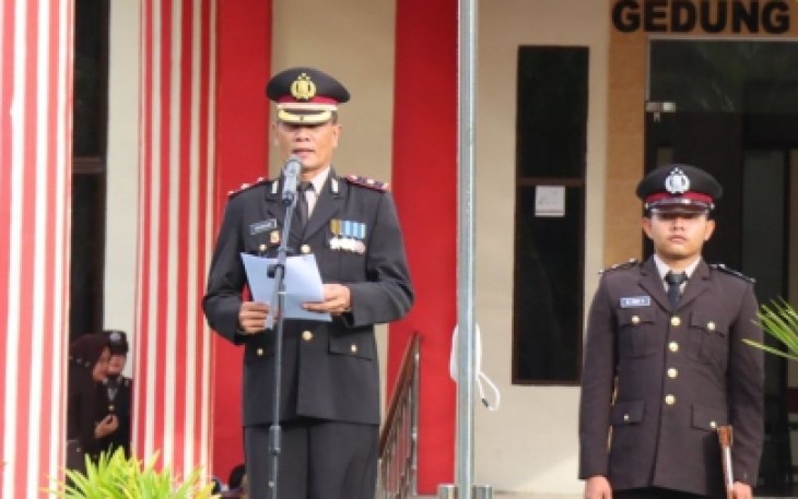 Polres Natuna Gelar Upacara Peringatan Hari Ibu Ke-96
