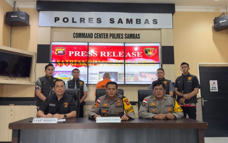 Satreskrim Polres Sambas berhasil mengungkap dugaan tindak pidana korupsi Badan Usaha Milik Desa Bersama (BUMDesma) Berkah Bersama Kecamatan Tebas, Kabupaten Sambas, Kalbar