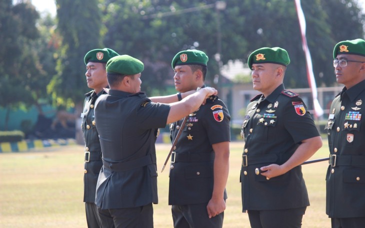 Tongkat Komando Dandim Tulungagung Resmi Pindah Tangan Ke Letkol Kav Mohammad Nashir