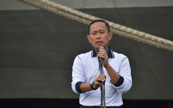 Panglima Komando Lintas Laut Militer Laksda TNI Hudiarto Krisno Utomo, PSC(J) M.A., M.M.S., CHRMP