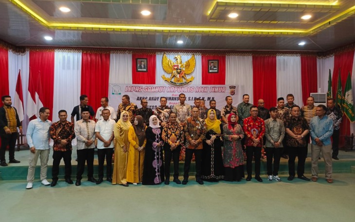Lepas Sambut Kapolres Aceh Timur